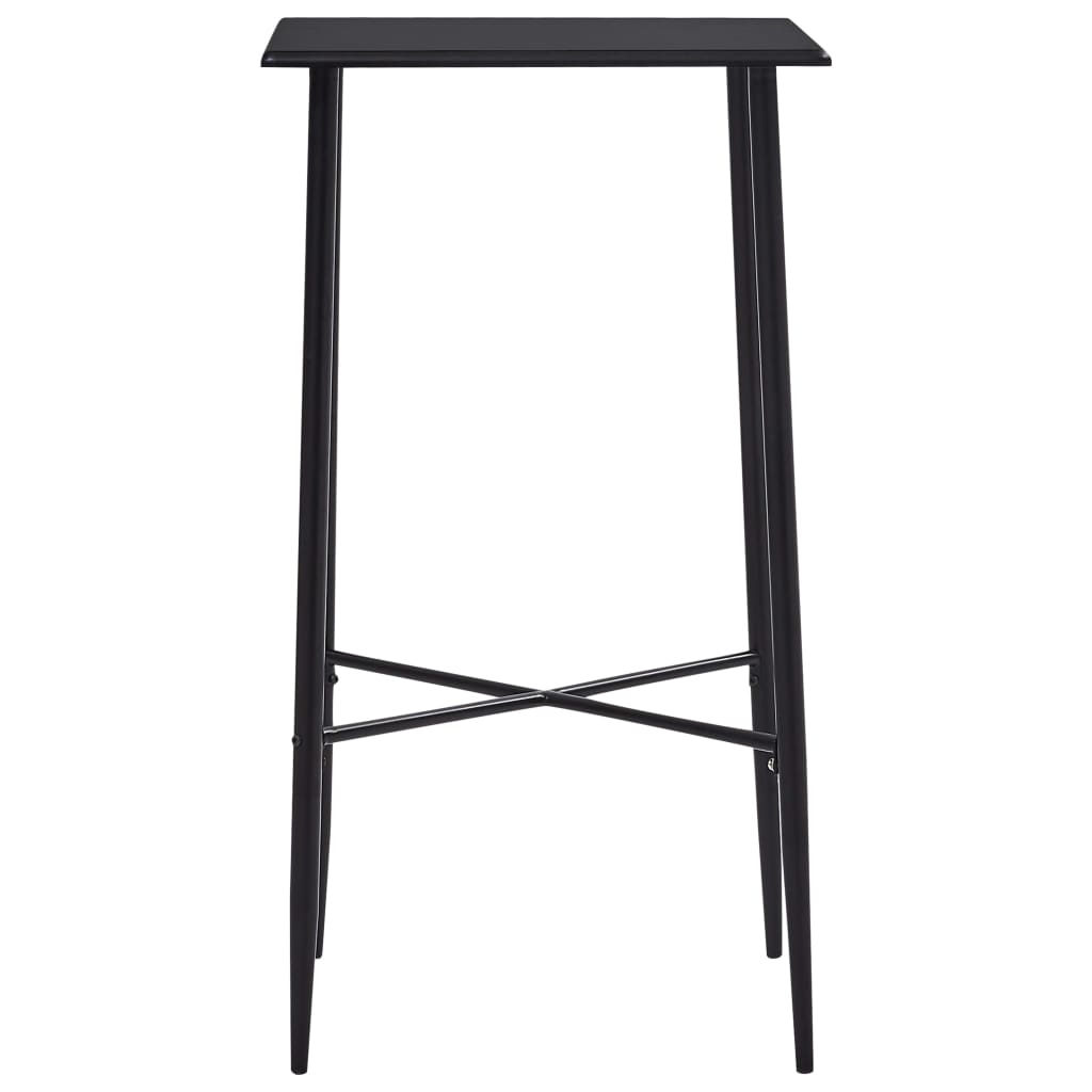 5 Piece Bar Set Plastic Black- Kitchen & Dining Furniture Sets - HomeShopIreland - Home Shop Ireland - Kitchen & Dining Furniture Sets - 5 Piece Bar Set Plastic Black