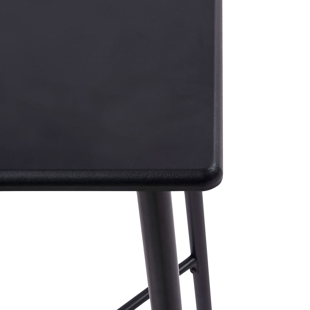 5 Piece Bar Set Plastic Black- Kitchen & Dining Furniture Sets - HomeShopIreland - Home Shop Ireland - Kitchen & Dining Furniture Sets - 5 Piece Bar Set Plastic Black