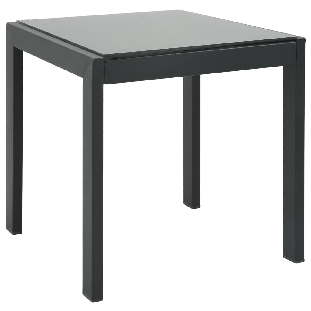 Sun Loungers 2 pcs with Table Textilene and Steel- Sunloungers - HomeShopIreland - Home Shop Ireland - Sunloungers - Sun Loungers 2 pcs with Table Textilene and Steel