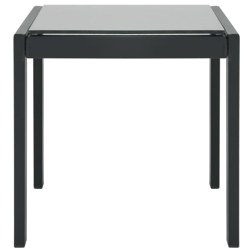 Sun Loungers 2 pcs with Table Textilene and Steel- Sunloungers - HomeShopIreland - Home Shop Ireland - Sunloungers - Sun Loungers 2 pcs with Table Textilene and Steel