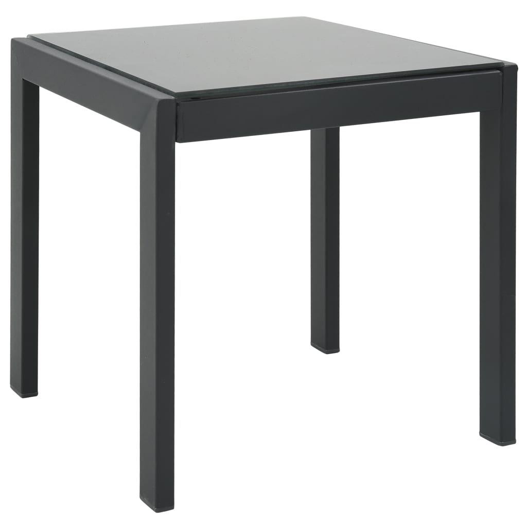 Sun Loungers 2 pcs with Table Textilene and Steel- Sunloungers - HomeShopIreland - Home Shop Ireland - Sunloungers - Sun Loungers 2 pcs with Table Textilene and Steel