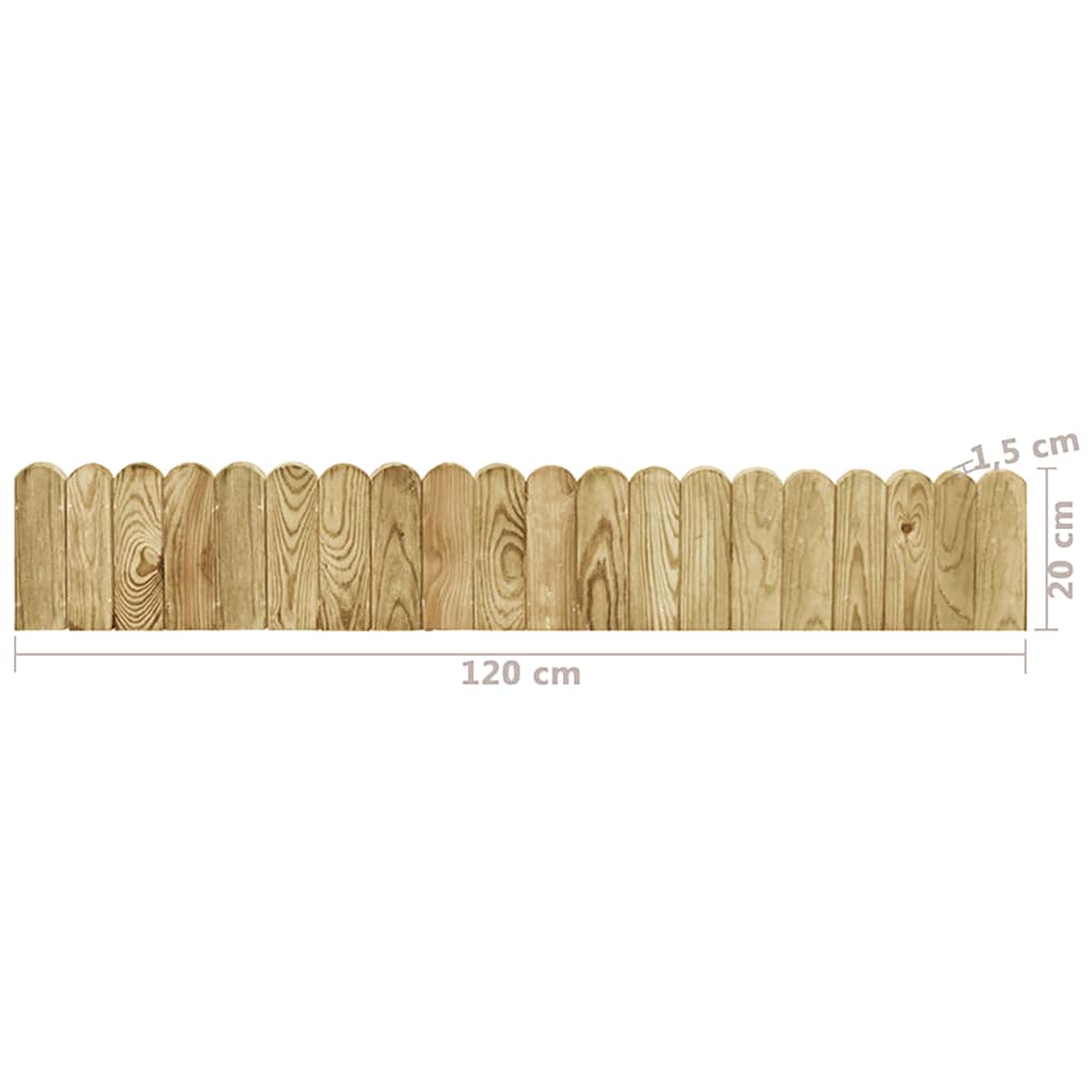 Border Roll Green 120 cm Impregnated Pinewood- Garden Borders & Edging - HomeShopIreland - Home Shop Ireland - Garden Borders & Edging - Border Roll Green 120 cm Impregnated Pinewood