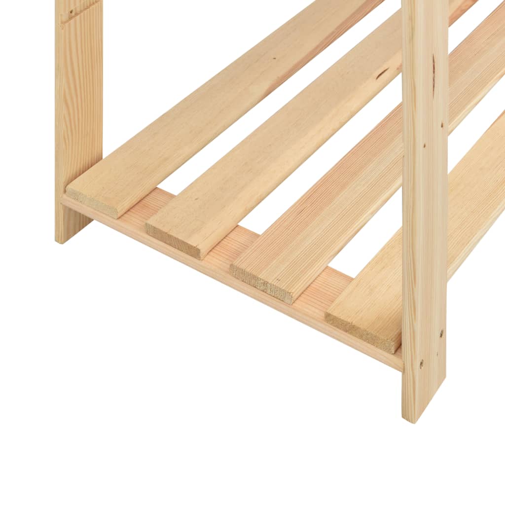 5-Tier Storage Racks 3 pcs 170x38x170 cm Solid Pinewood 500 kg- Industrial Shelving - HomeShopIreland - Home Shop Ireland - Industrial Shelving - 5-Tier Storage Racks 3 pcs 170x38x170 cm Solid Pinewood 500 kg