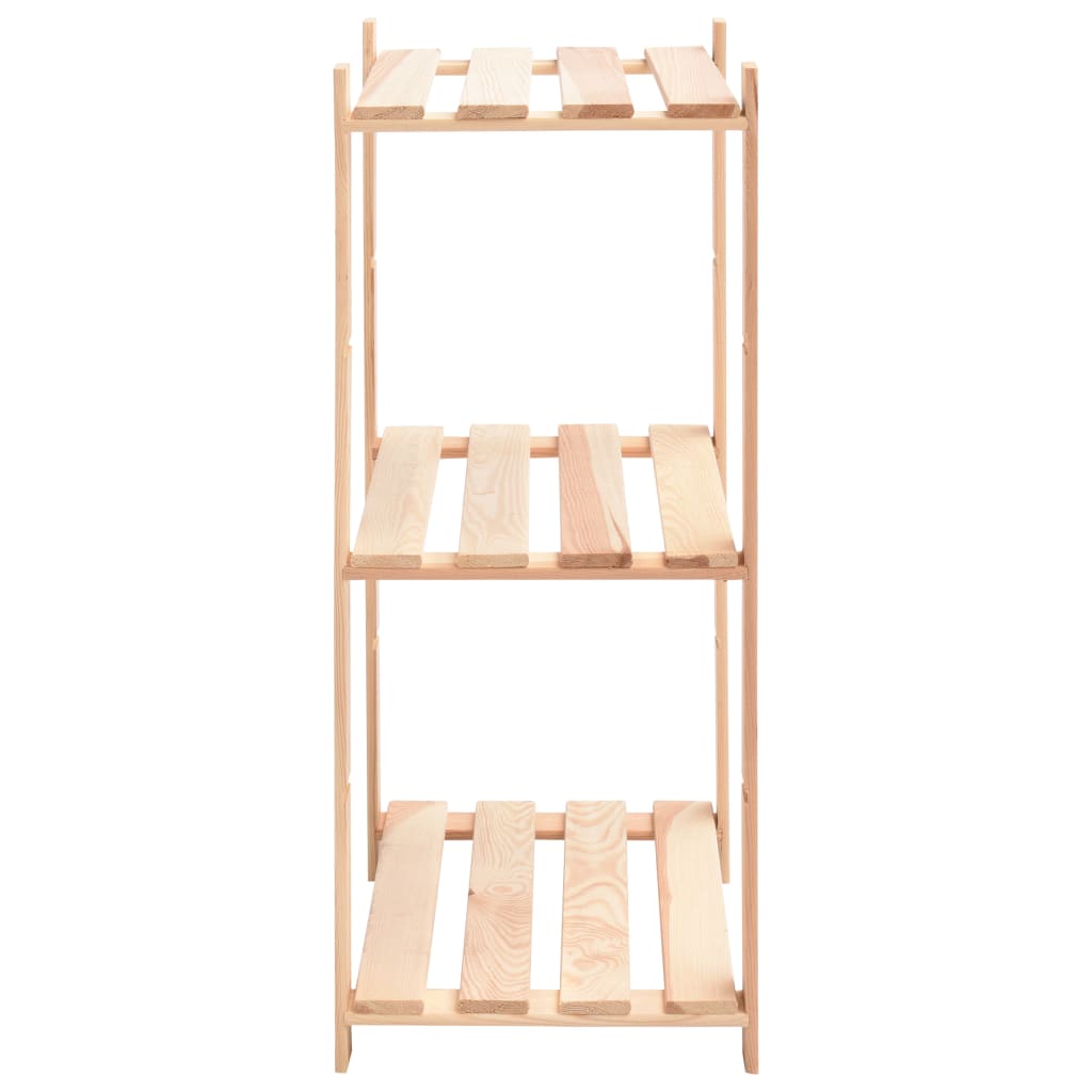 3-Tier Storage Racks 5 pcs 60x38x90 cm Solid Pinewood 150 kg- Industrial Shelving - HomeShopIreland - Home Shop Ireland - Industrial Shelving - 3-Tier Storage Racks 5 pcs 60x38x90 cm Solid Pinewood 150 kg