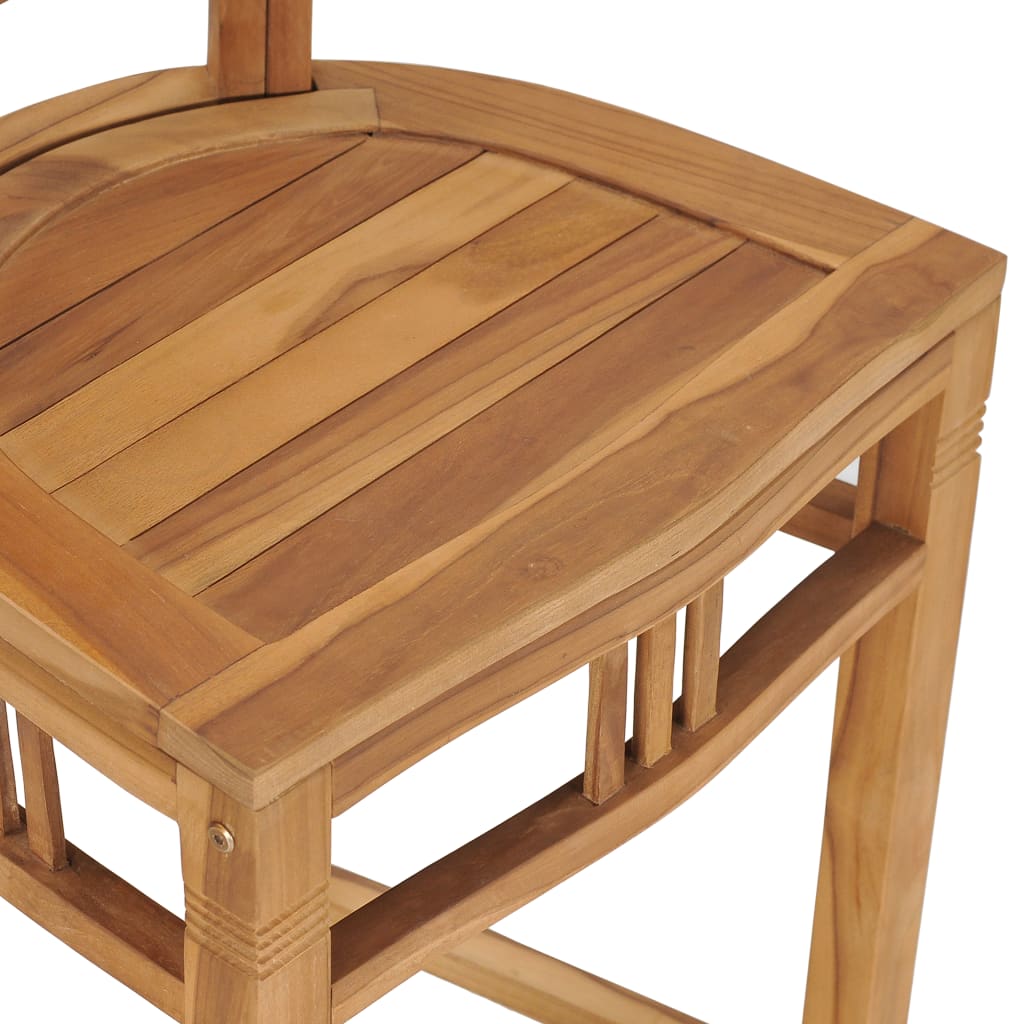 Bar Chair Solid Teak Wood- Table & Bar Stools - HomeShopIreland - Home Shop Ireland - Table & Bar Stools - Bar Chair Solid Teak Wood