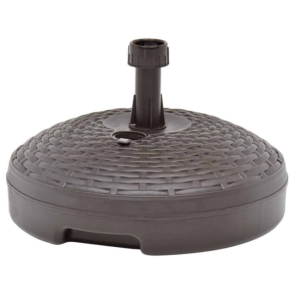 Umbrella Base Sand/Water Filled 20 L Brown Plastic- Outdoor Umbrella Bases - HomeShopIreland - Home Shop Ireland - Outdoor Umbrella Bases - Umbrella Base Sand/Water Filled 20 L Brown Plastic