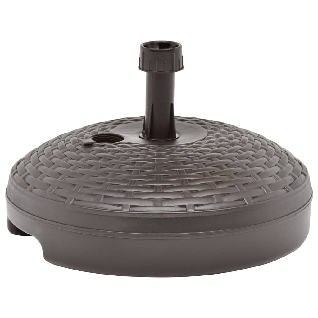Umbrella Base Sand/Water Filled 20 L Brown Plastic- Outdoor Umbrella Bases - HomeShopIreland - Home Shop Ireland - Outdoor Umbrella Bases - Umbrella Base Sand/Water Filled 20 L Brown Plastic