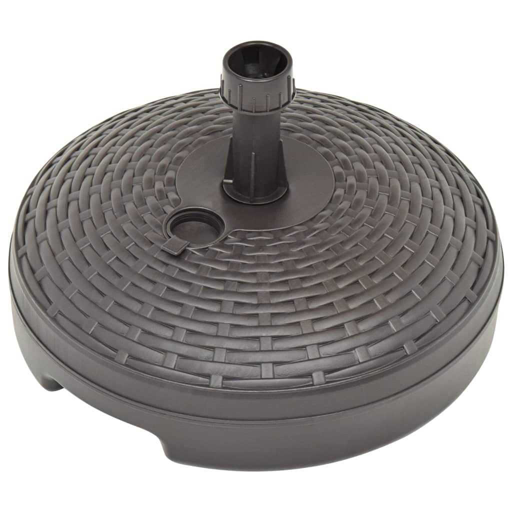 Umbrella Base Sand/Water Filled 20 L Brown Plastic- Outdoor Umbrella Bases - HomeShopIreland - Home Shop Ireland - Outdoor Umbrella Bases - Umbrella Base Sand/Water Filled 20 L Brown Plastic