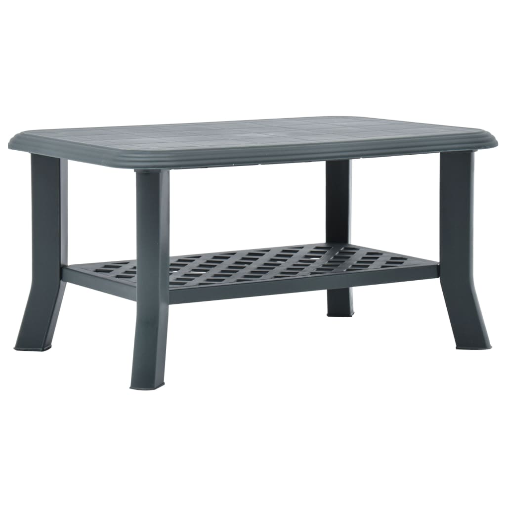 Coffee Table Green 90x60x46 cm Plastic- Coffee Tables - HomeShopIreland - Home Shop Ireland - Coffee Tables - Coffee Table Green 90x60x46 cm Plastic