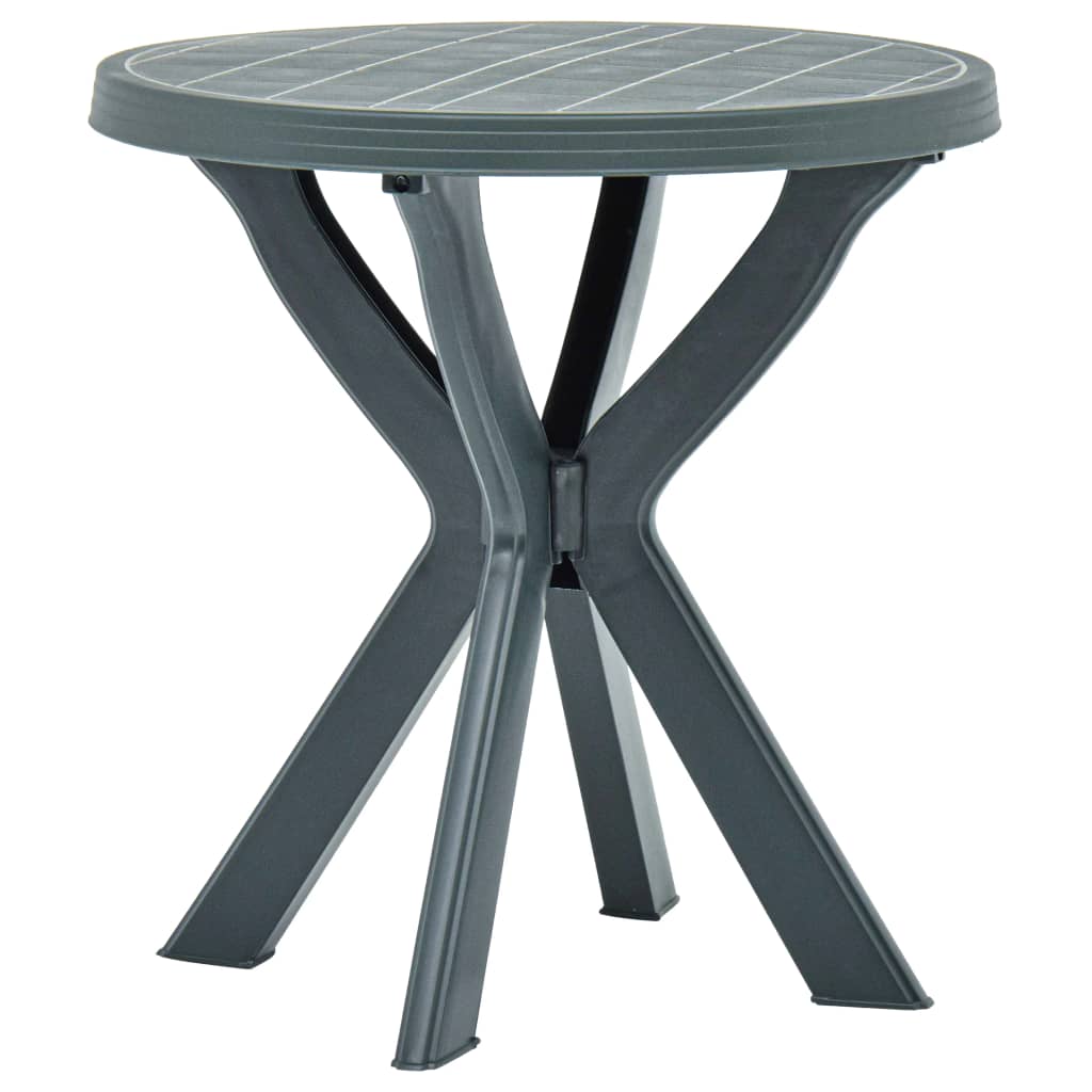Bistro Table Green Ã˜70 cm Plastic- Outdoor Tables - HomeShopIreland - Home Shop Ireland - Outdoor Tables - Bistro Table Green Ã˜70 cm Plastic