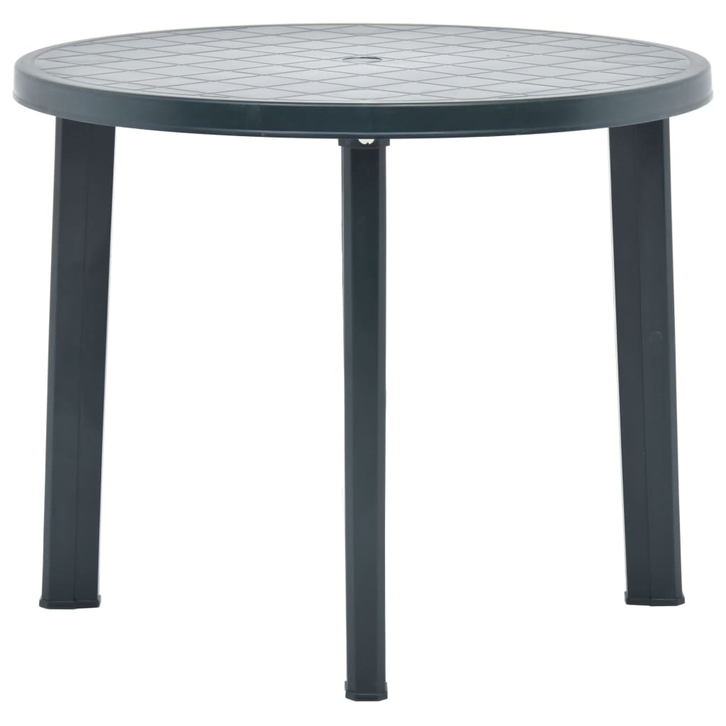 Garden Table Green 89 cm Plastic- Outdoor Tables - HomeShopIreland - Home Shop Ireland - Outdoor Tables - Garden Table Green 89 cm Plastic