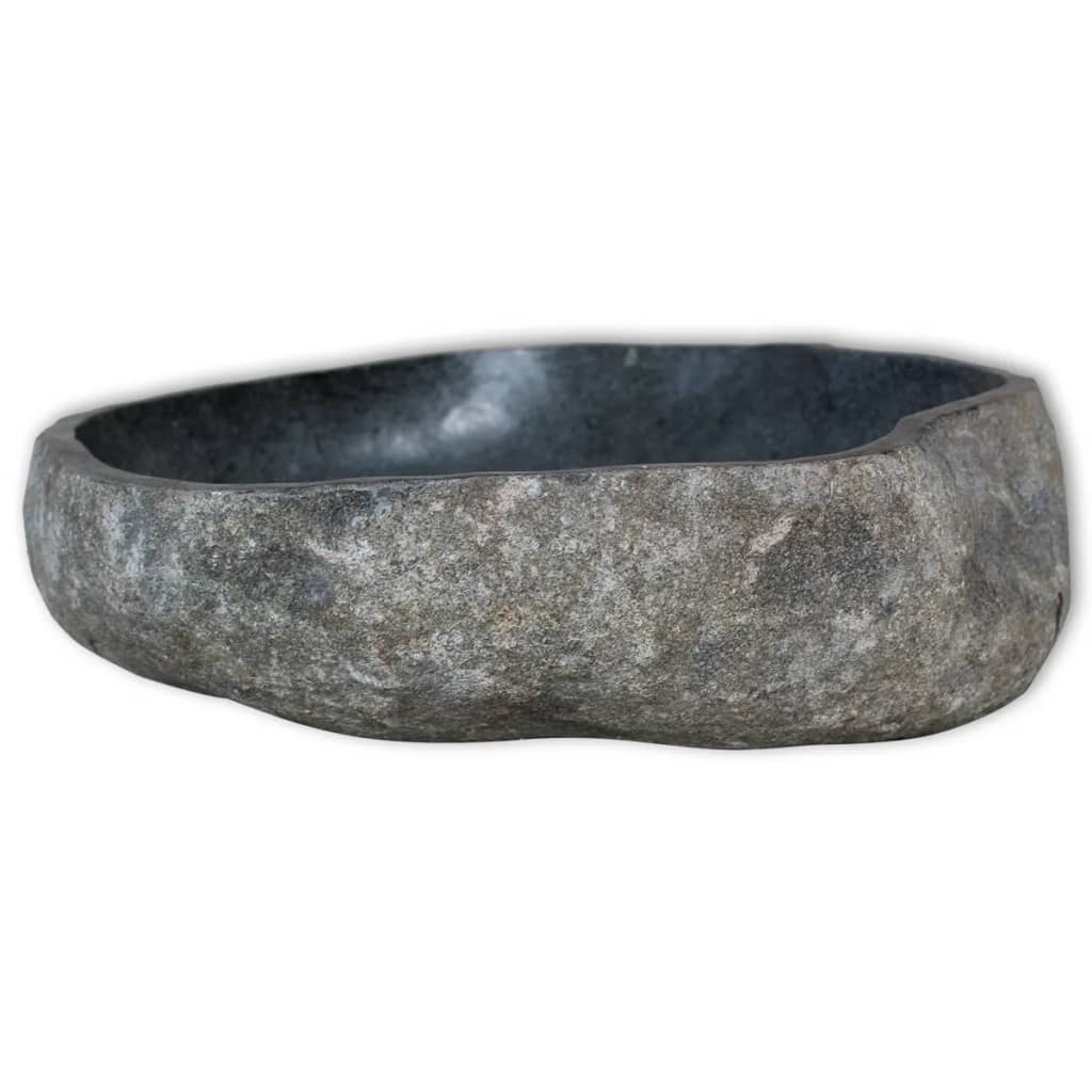 Basin River Stone Oval 46-52 cm- Bathroom Basins - HomeShopIreland - Home Shop Ireland - Bathroom Basins - Basin River Stone Oval 46-52 cm
