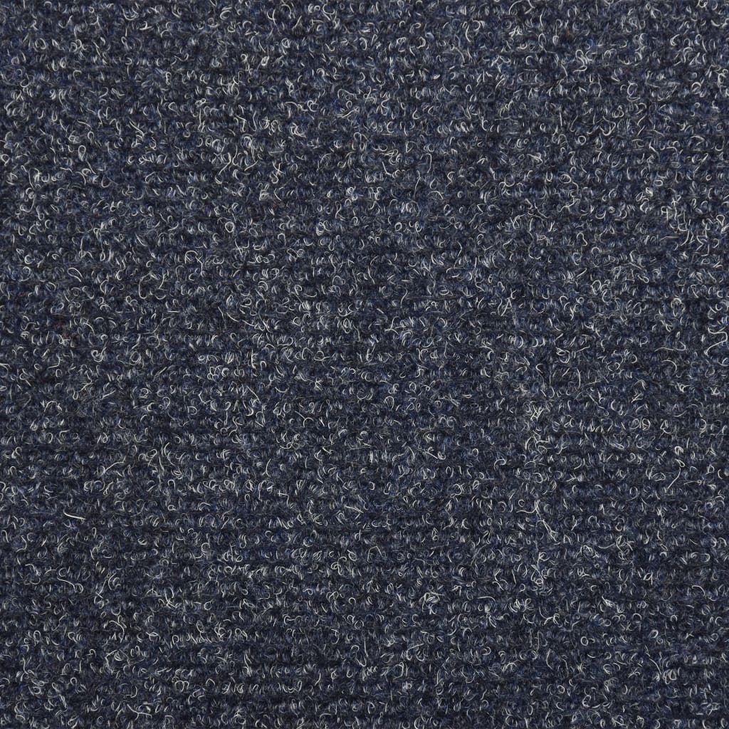 Stair Mats 15 pcs Needle Punch 65x25 cm Blue- Stair Treads - HomeShopIreland - Home Shop Ireland - Stair Treads - Stair Mats 15 pcs Needle Punch 65x25 cm Blue