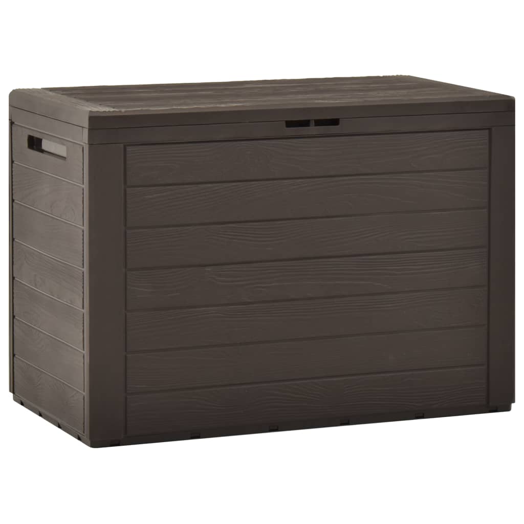 Garden Storage Box Brown 78x44x55 cm- Outdoor Storage Boxes - HomeShopIreland - Home Shop Ireland - Outdoor Storage Boxes - Garden Storage Box Brown 78x44x55 cm