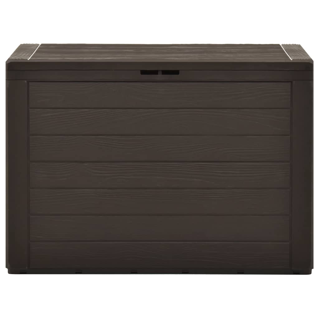 Garden Storage Box Brown 78x44x55 cm- Outdoor Storage Boxes - HomeShopIreland - Home Shop Ireland - Outdoor Storage Boxes - Garden Storage Box Brown 78x44x55 cm