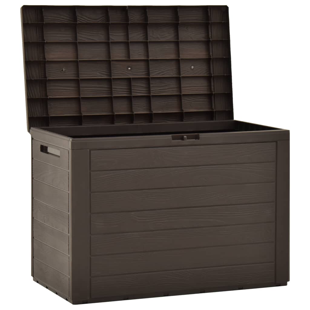 Garden Storage Box Brown 78x44x55 cm- Outdoor Storage Boxes - HomeShopIreland - Home Shop Ireland - Outdoor Storage Boxes - Garden Storage Box Brown 78x44x55 cm