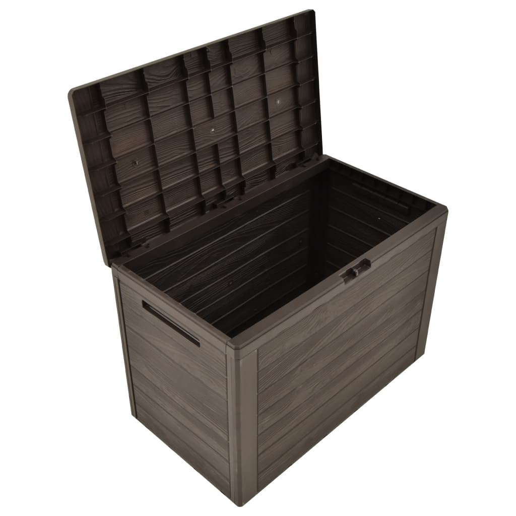 Garden Storage Box Brown 78x44x55 cm- Outdoor Storage Boxes - HomeShopIreland - Home Shop Ireland - Outdoor Storage Boxes - Garden Storage Box Brown 78x44x55 cm