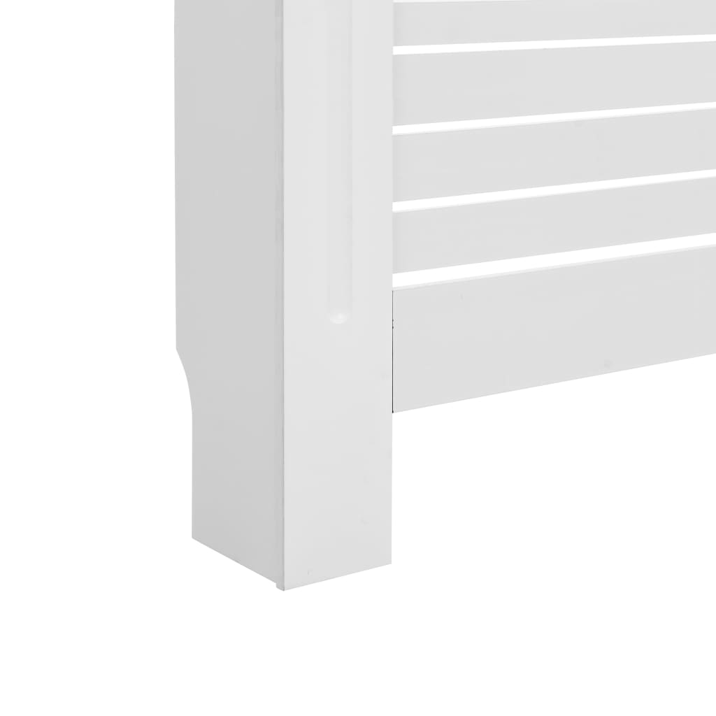 Radiator Covers 2 pcs White 152x19x81.5 cm MDF- Heating Radiator Accessories - HomeShopIreland - Home Shop Ireland - Heating Radiator Accessories - Radiator Covers 2 pcs White 152x19x81.5 cm MDF