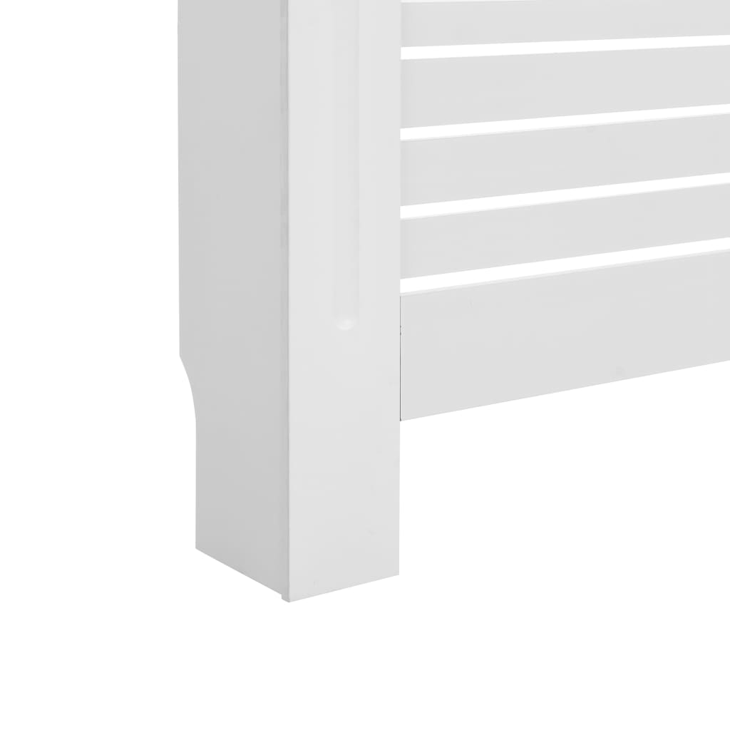 Radiator Covers 2 pcs White 172x19x81.5 cm MDF- Heating Radiator Accessories - HomeShopIreland - Home Shop Ireland - Heating Radiator Accessories - Radiator Covers 2 pcs White 172x19x81.5 cm MDF
