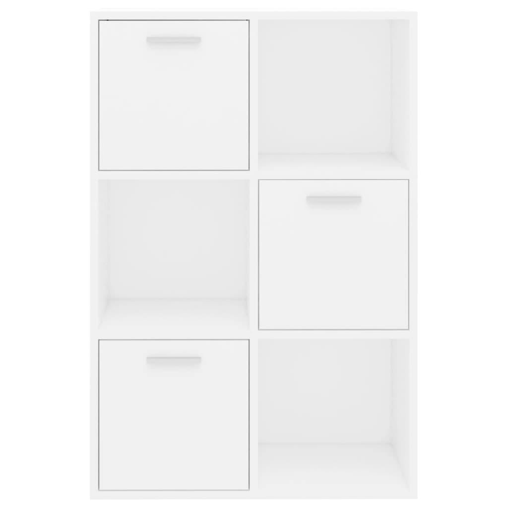 Storage Cabinet White 60x29.5x90 cm Chipboard- Bookcases & Standing Shelves - HomeShopIreland - Home Shop Ireland - Bookcases & Standing Shelves - Storage Cabinet White 60x29.5x90 cm Chipboard