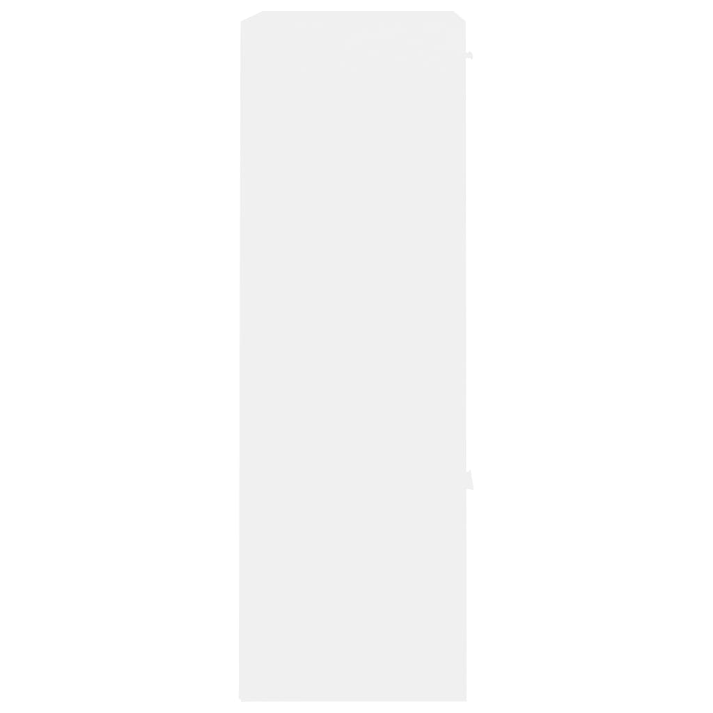 Storage Cabinet White 60x29.5x90 cm Chipboard- Bookcases & Standing Shelves - HomeShopIreland - Home Shop Ireland - Bookcases & Standing Shelves - Storage Cabinet White 60x29.5x90 cm Chipboard