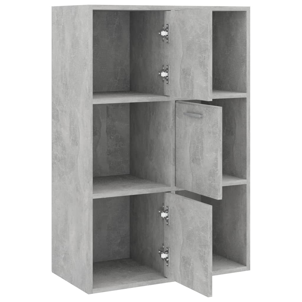 Storage Cabinet Concrete Grey 60x29.5x90 cm Chipboard- Bookcases & Standing Shelves - HomeShopIreland - Home Shop Ireland - Bookcases & Standing Shelves - Storage Cabinet Concrete Grey 60x29.5x90 cm Chipboard