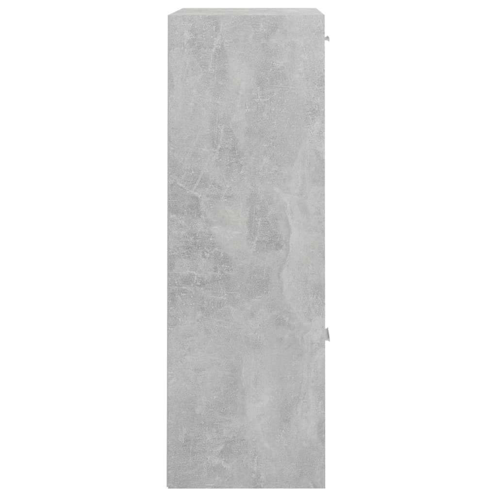 Storage Cabinet Concrete Grey 60x29.5x90 cm Chipboard- Bookcases & Standing Shelves - HomeShopIreland - Home Shop Ireland - Bookcases & Standing Shelves - Storage Cabinet Concrete Grey 60x29.5x90 cm Chipboard