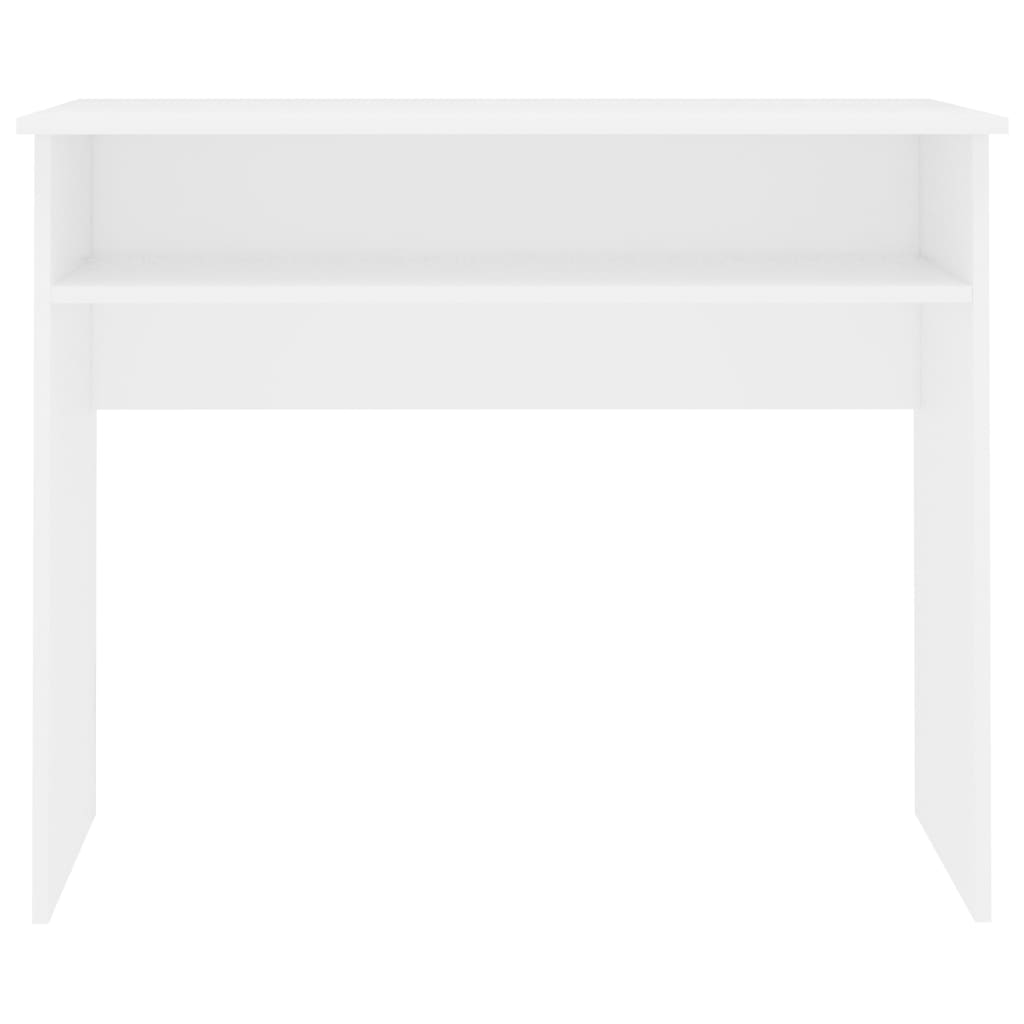 Desk White 90x50x74 cm Chipboard- Desks - HomeShopIreland - Home Shop Ireland - Desks - Desk White 90x50x74 cm Chipboard