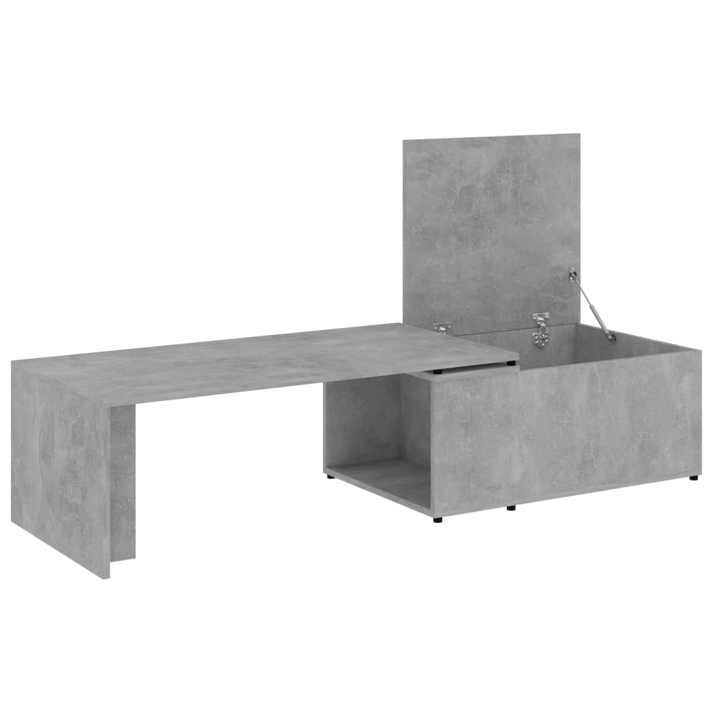 Coffee Table Concrete Grey 150x50x35 cm Chipboard- Coffee Tables - HomeShopIreland - Home Shop Ireland - Coffee Tables - Coffee Table Concrete Grey 150x50x35 cm Chipboard
