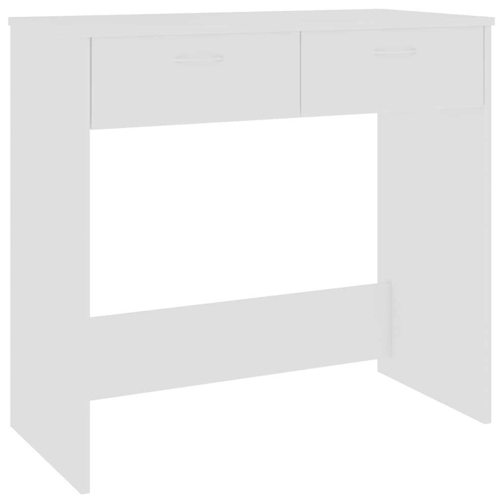 Desk White 80x40x75 cm Chipboard- Desks - HomeShopIreland - Home Shop Ireland - Desks - Desk White 80x40x75 cm Chipboard
