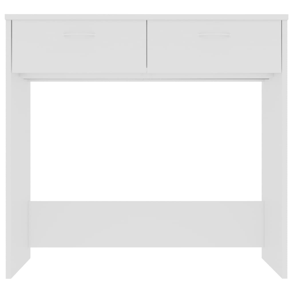 Desk White 80x40x75 cm Chipboard- Desks - HomeShopIreland - Home Shop Ireland - Desks - Desk White 80x40x75 cm Chipboard