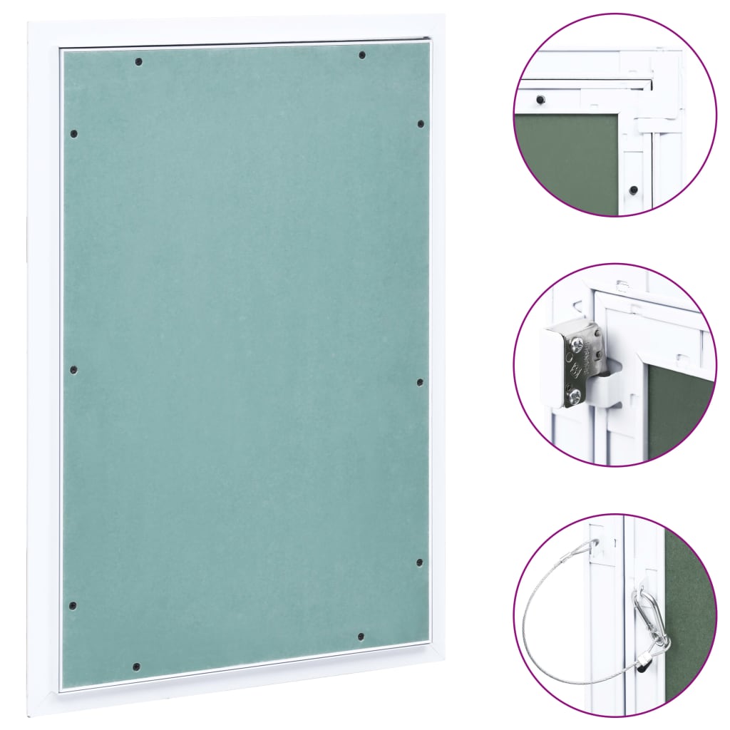 Access Panel with Aluminium Frame and Plasterboard 300x600 mm- Hatches - HomeShopIreland - Home Shop Ireland - Hatches - Access Panel with Aluminium Frame and Plasterboard 300x600 mm