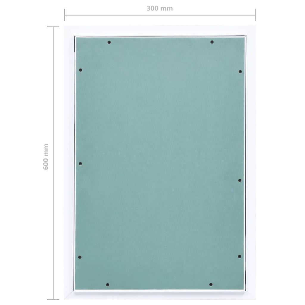 Access Panel with Aluminium Frame and Plasterboard 300x600 mm- Hatches - HomeShopIreland - Home Shop Ireland - Hatches - Access Panel with Aluminium Frame and Plasterboard 300x600 mm
