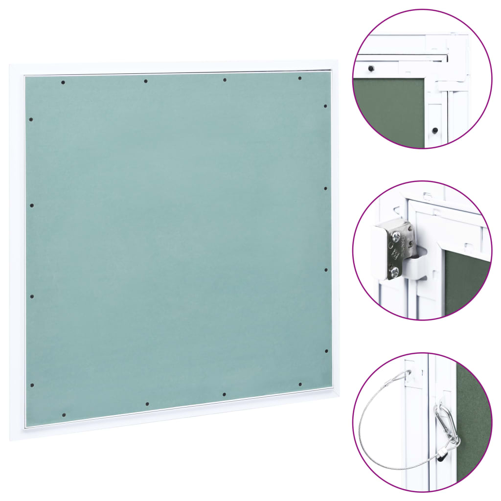 Access Panel with Aluminium Frame and Plasterboard 700x700 mm- Hatches - HomeShopIreland - Home Shop Ireland - Hatches - Access Panel with Aluminium Frame and Plasterboard 700x700 mm