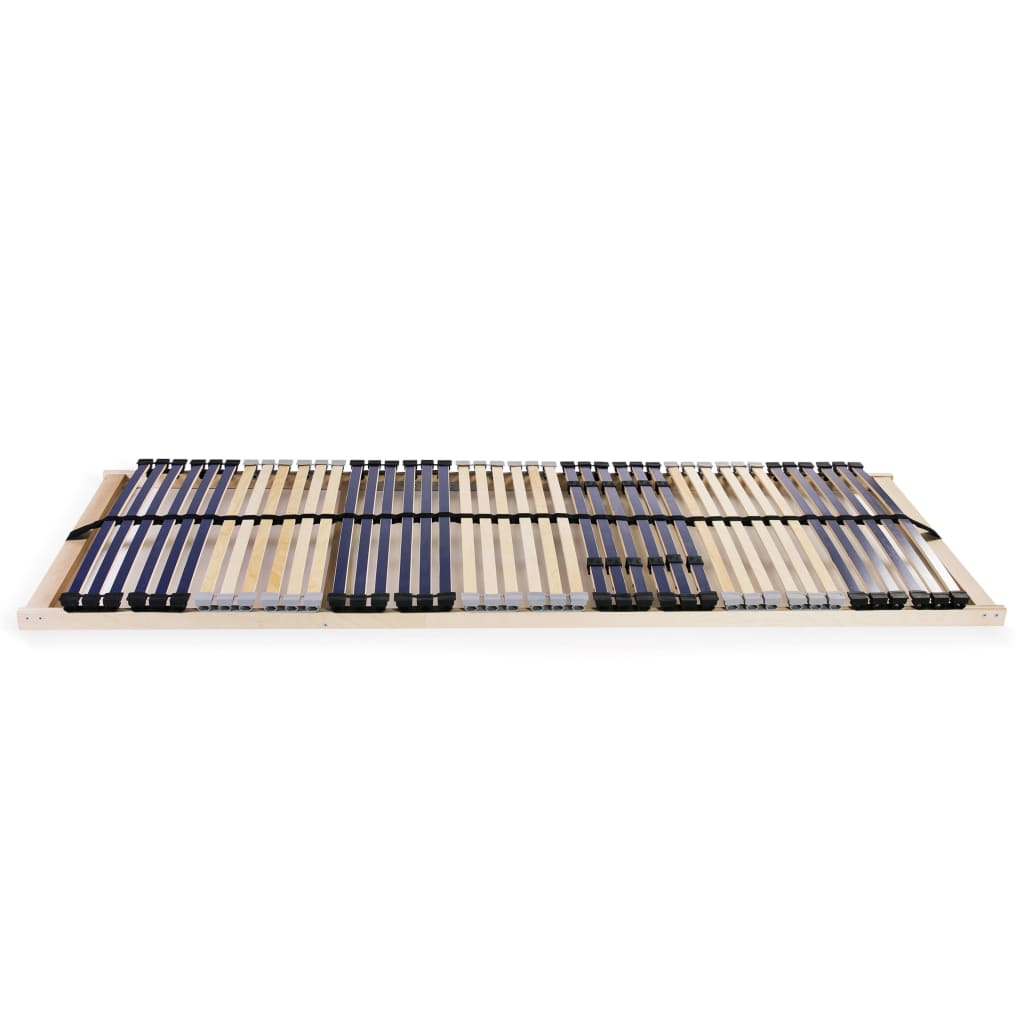 Slatted Bed Bases 2 pcs with 42 Slats 7 Zones 70x200 cm- Beds & Bed Frames - HomeShopIreland - Home Shop Ireland - Beds & Bed Frames - Slatted Bed Bases 2 pcs with 42 Slats 7 Zones 70x200 cm