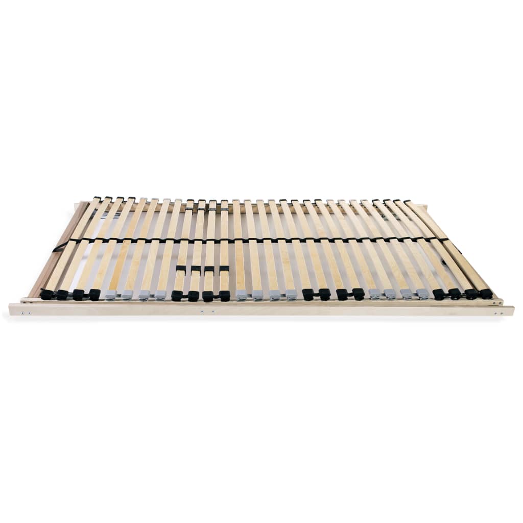 Slatted Bed Bases 2 pcs with 28 Slats 7 Zones 90x200 cm- Beds & Bed Frames - HomeShopIreland - Home Shop Ireland - Beds & Bed Frames - Slatted Bed Bases 2 pcs with 28 Slats 7 Zones 90x200 cm