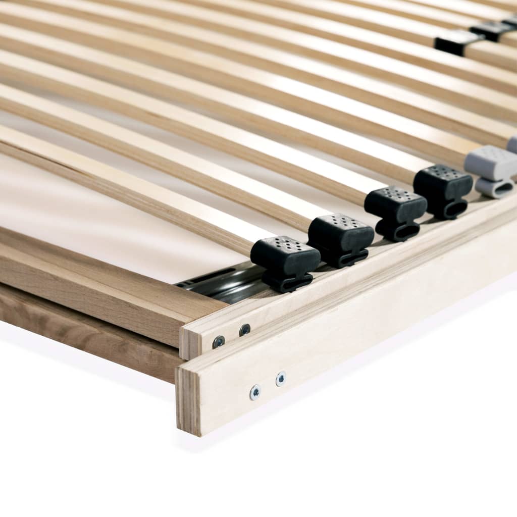 Slatted Bed Bases 2 pcs with 28 Slats 7 Zones 90x200 cm- Beds & Bed Frames - HomeShopIreland - Home Shop Ireland - Beds & Bed Frames - Slatted Bed Bases 2 pcs with 28 Slats 7 Zones 90x200 cm
