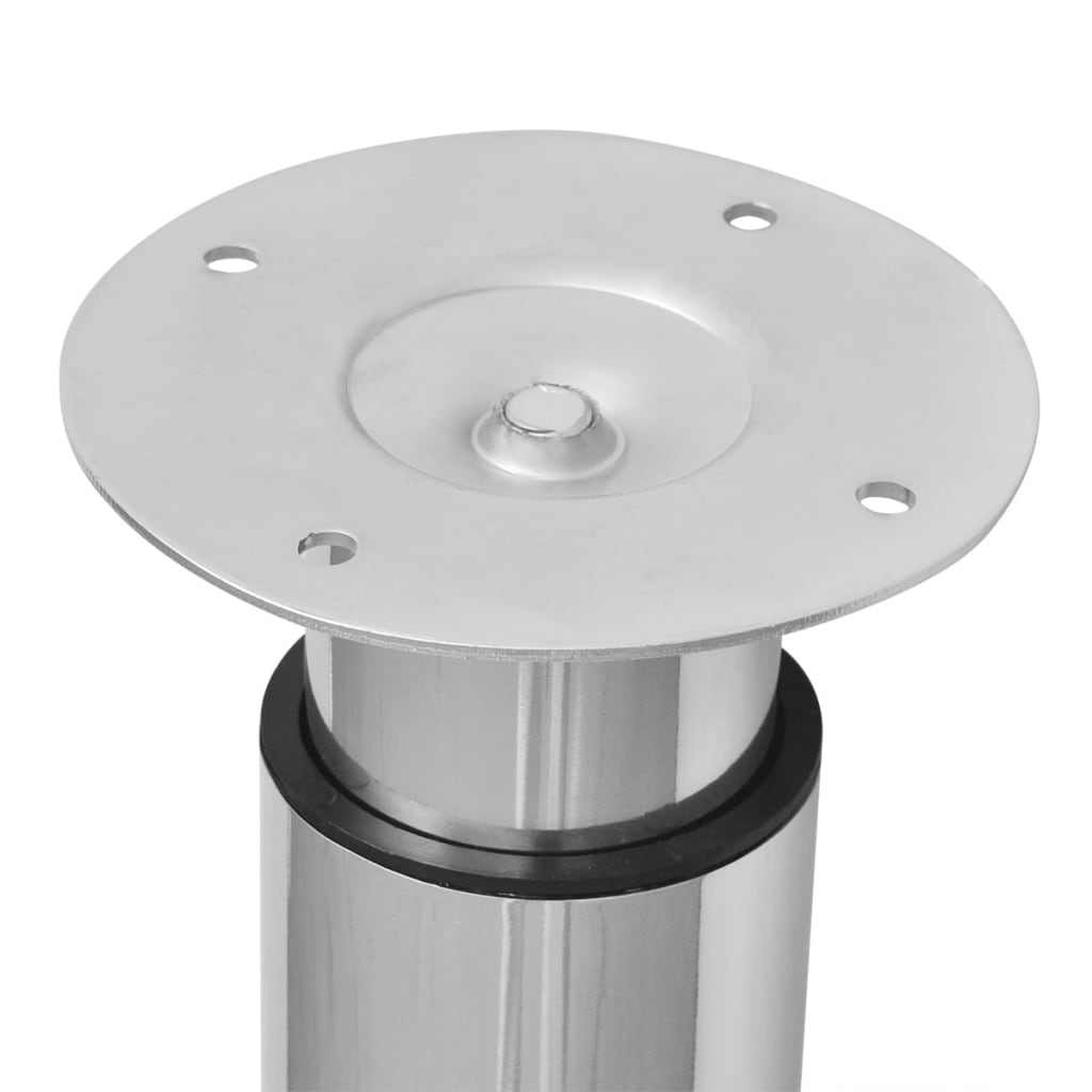 Telescopic Table Legs 4 pcs Chrome 710 mm-1100 mm- Table Legs - HomeShopIreland - Home Shop Ireland - Table Legs - Telescopic Table Legs 4 pcs Chrome 710 mm-1100 mm