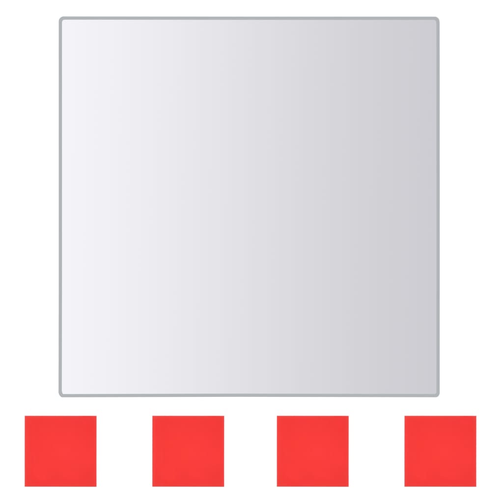 48 pcs Mirror Titles Square Glass- Mirrors - HomeShopIreland - Home Shop Ireland - Mirrors - 48 pcs Mirror Titles Square Glass