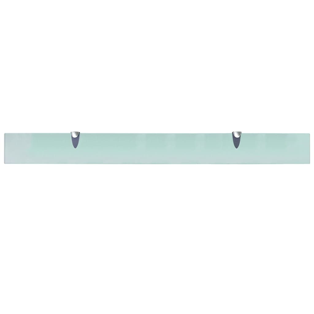 Floating Shelves 2 pcs Glass 100x10 cm 8 mm- Wall Shelves & Ledges - HomeShopIreland - Home Shop Ireland - Wall Shelves & Ledges - Floating Shelves 2 pcs Glass 100x10 cm 8 mm