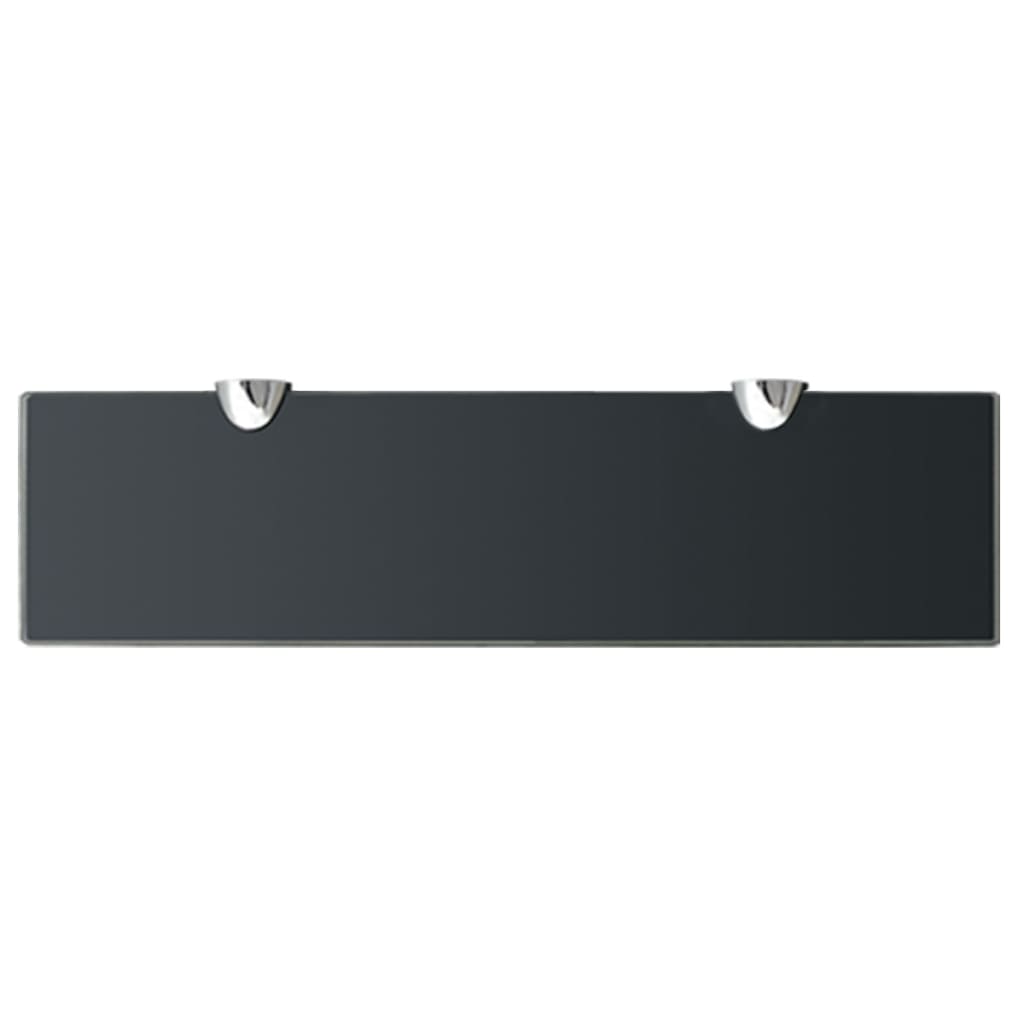 Floating Shelves 2 pcs Glass 40x10 cm 8 mm- Wall Shelves & Ledges - HomeShopIreland - Home Shop Ireland - Wall Shelves & Ledges - Floating Shelves 2 pcs Glass 40x10 cm 8 mm