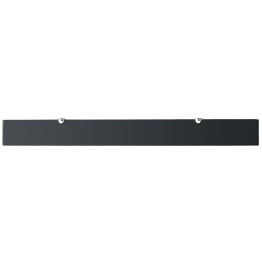 Floating Shelves 2 pcs Glass 100x10 cm 8 mm- Wall Shelves & Ledges - HomeShopIreland - Home Shop Ireland - Wall Shelves & Ledges - Floating Shelves 2 pcs Glass 100x10 cm 8 mm