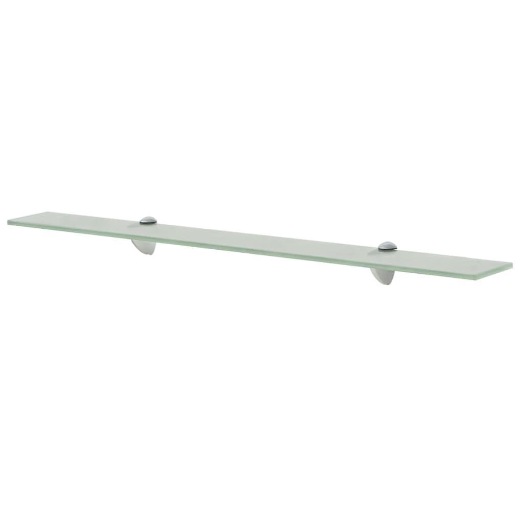 Floating Shelves 2 pcs Glass 80x20 cm 8 mm- Wall Shelves & Ledges - HomeShopIreland - Home Shop Ireland - Wall Shelves & Ledges - Floating Shelves 2 pcs Glass 80x20 cm 8 mm