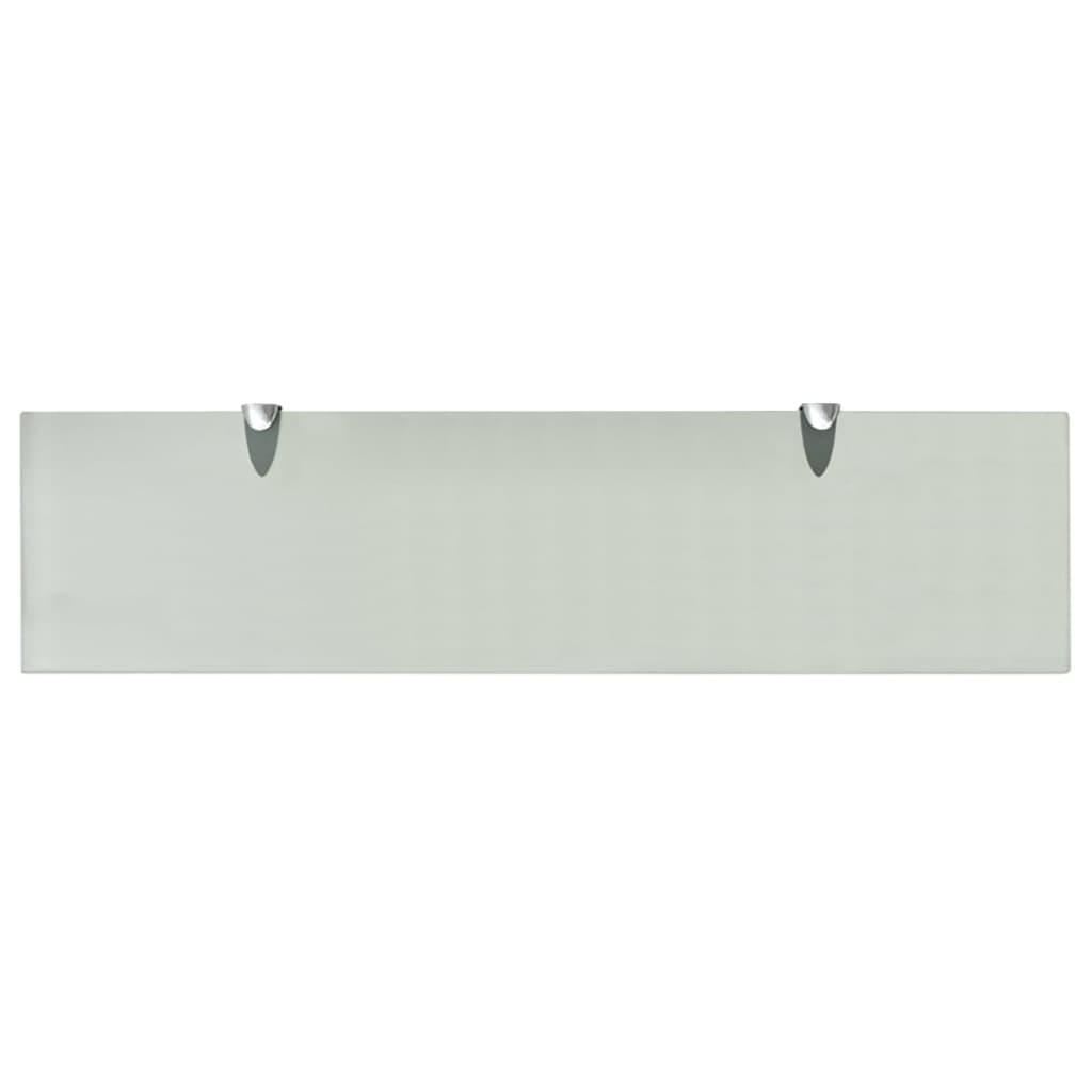 Floating Shelves 2 pcs Glass 80x20 cm 8 mm- Wall Shelves & Ledges - HomeShopIreland - Home Shop Ireland - Wall Shelves & Ledges - Floating Shelves 2 pcs Glass 80x20 cm 8 mm