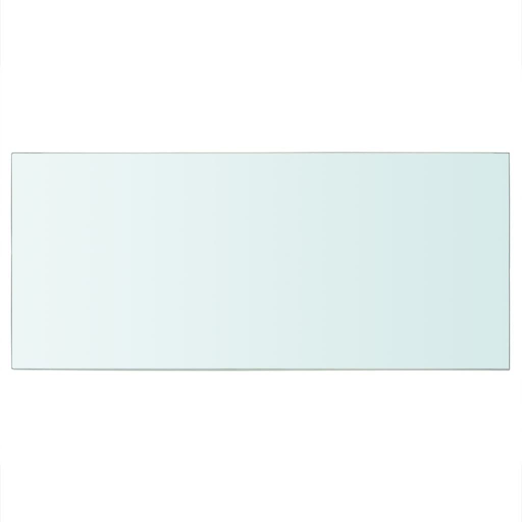 Shelves 2 pcs Panel Glass Clear 50x25 cm- Wall Shelves & Ledges - HomeShopIreland - Home Shop Ireland - Wall Shelves & Ledges - Shelves 2 pcs Panel Glass Clear 50x25 cm