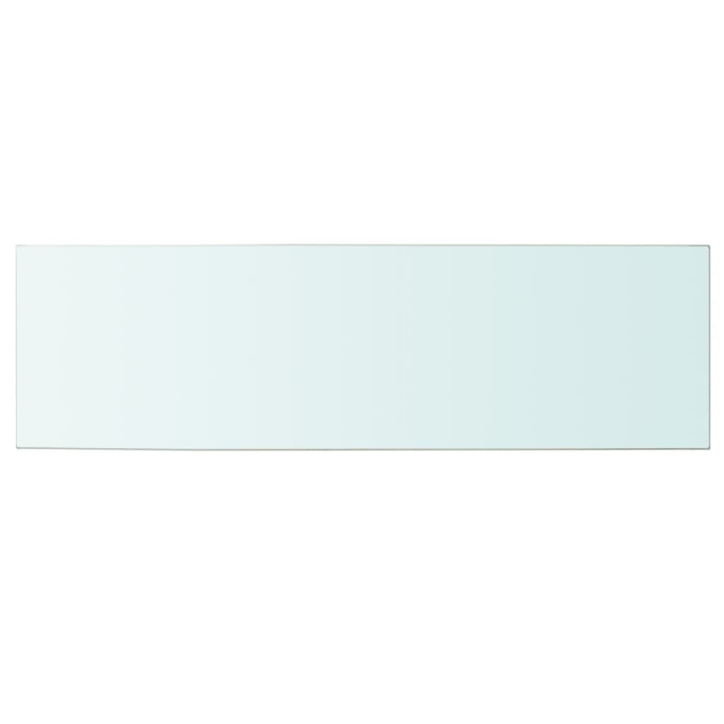Shelves 2 pcs Panel Glass Clear 100x30 cm- Wall Shelves & Ledges - HomeShopIreland - Home Shop Ireland - Wall Shelves & Ledges - Shelves 2 pcs Panel Glass Clear 100x30 cm