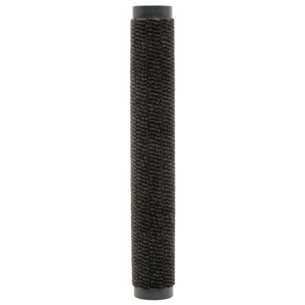 Dust Control Mats 2 pcs Rectangular Tufted 40x60 cm Black- Door Mats - HomeShopIreland - Home Shop Ireland - Door Mats - Dust Control Mats 2 pcs Rectangular Tufted 40x60 cm Black