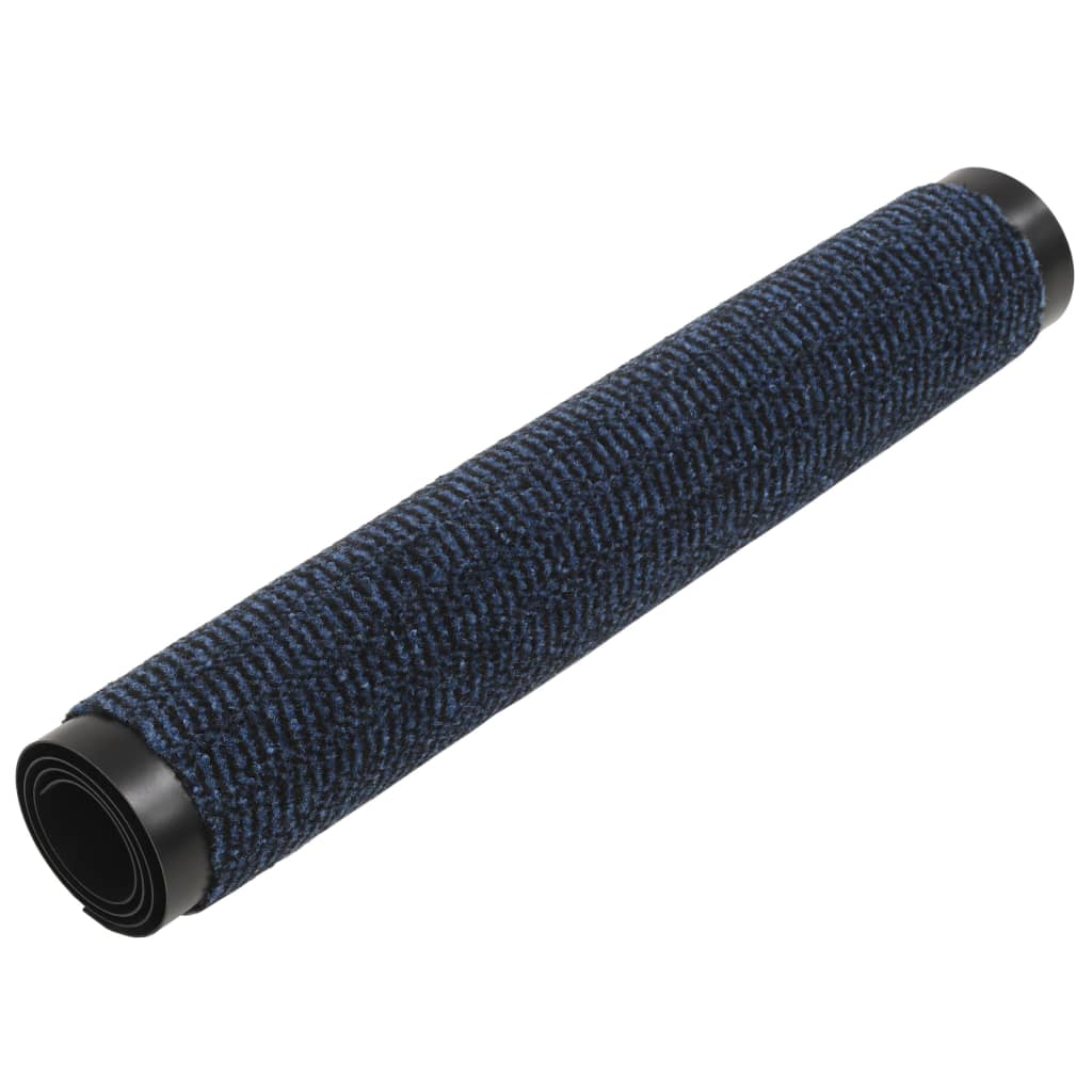 Dust Control Mats 2 pcs Rectangular Tufted 40x60 cm Blue- Door Mats - HomeShopIreland - Home Shop Ireland - Door Mats - Dust Control Mats 2 pcs Rectangular Tufted 40x60 cm Blue