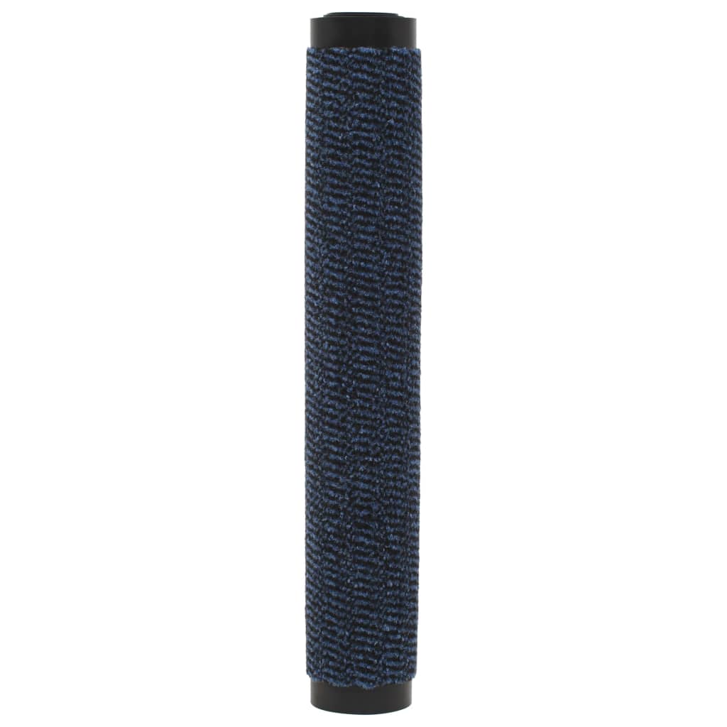 Dust Control Mats 2 pcs Rectangular Tufted 40x60 cm Blue- Door Mats - HomeShopIreland - Home Shop Ireland - Door Mats - Dust Control Mats 2 pcs Rectangular Tufted 40x60 cm Blue
