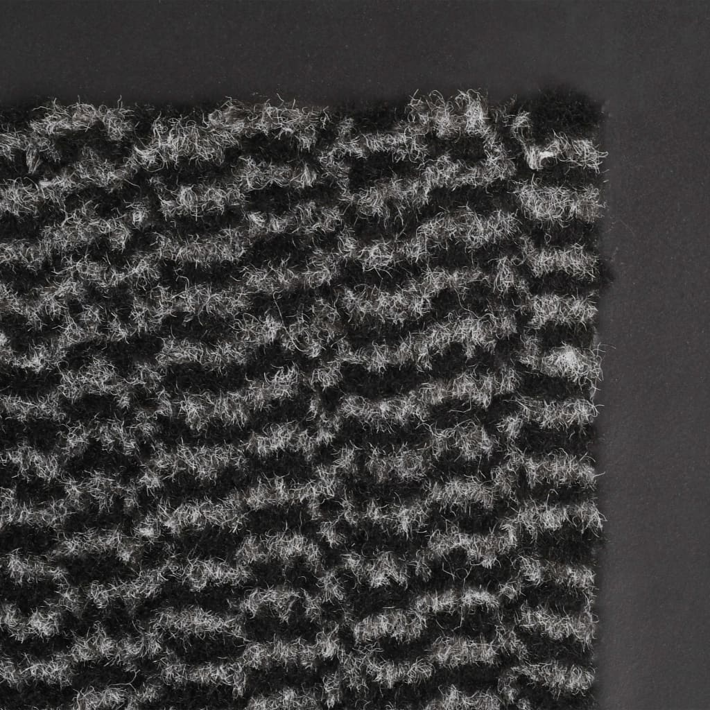 Dust Control Mats 2 pcs Rectangular Tufted 60x90 cm Anthracite- Door Mats - HomeShopIreland - Home Shop Ireland - Door Mats - Dust Control Mats 2 pcs Rectangular Tufted 60x90 cm Anthracite